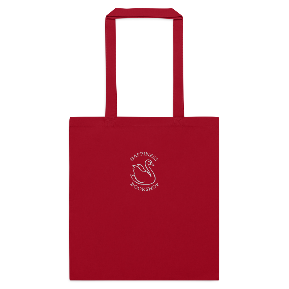 Happiness Bookshop Red Tote