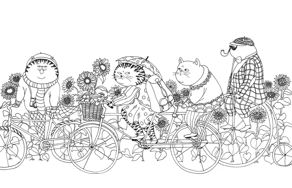 A Million Cats Coloring Book: Trade Paperback