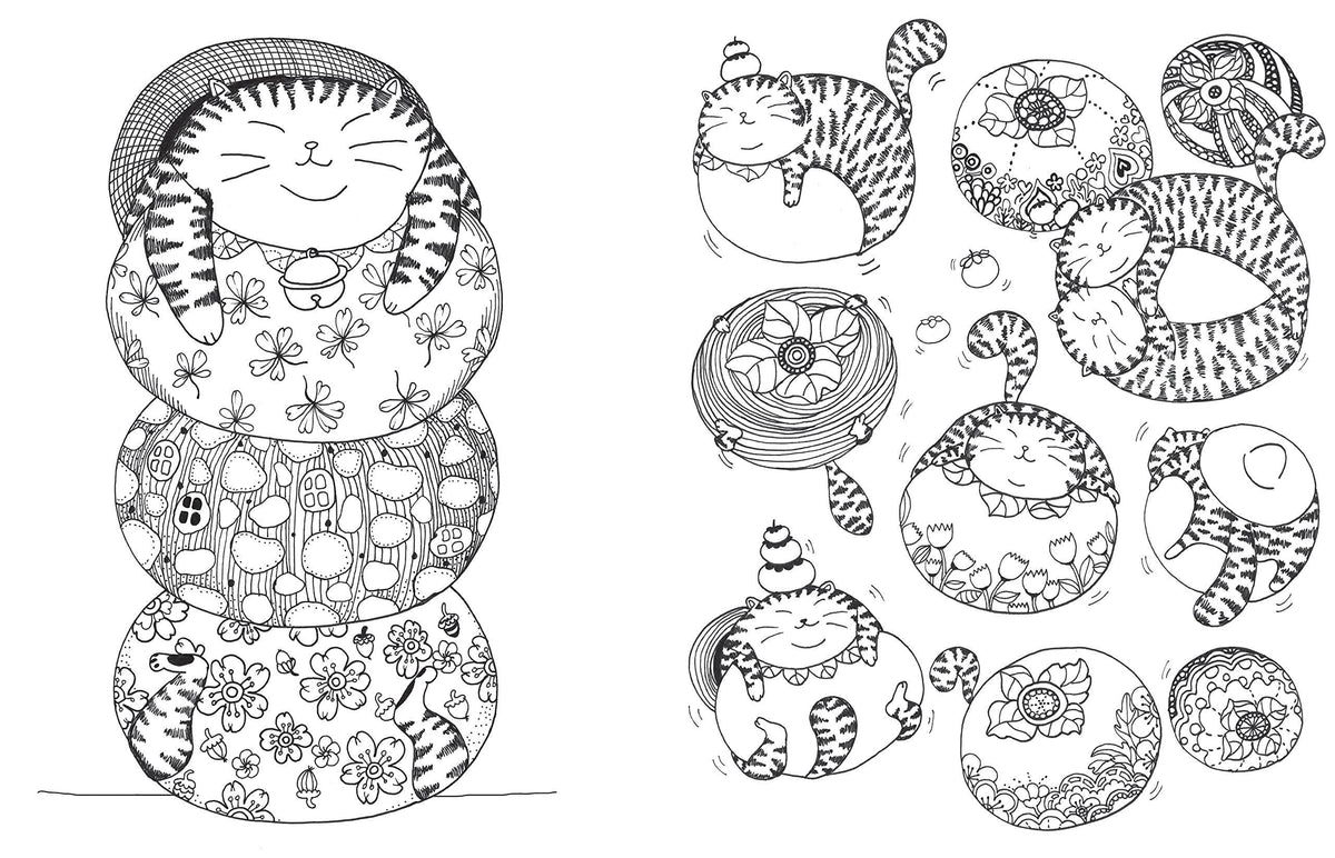 A Million Cats Coloring Book: Trade Paperback