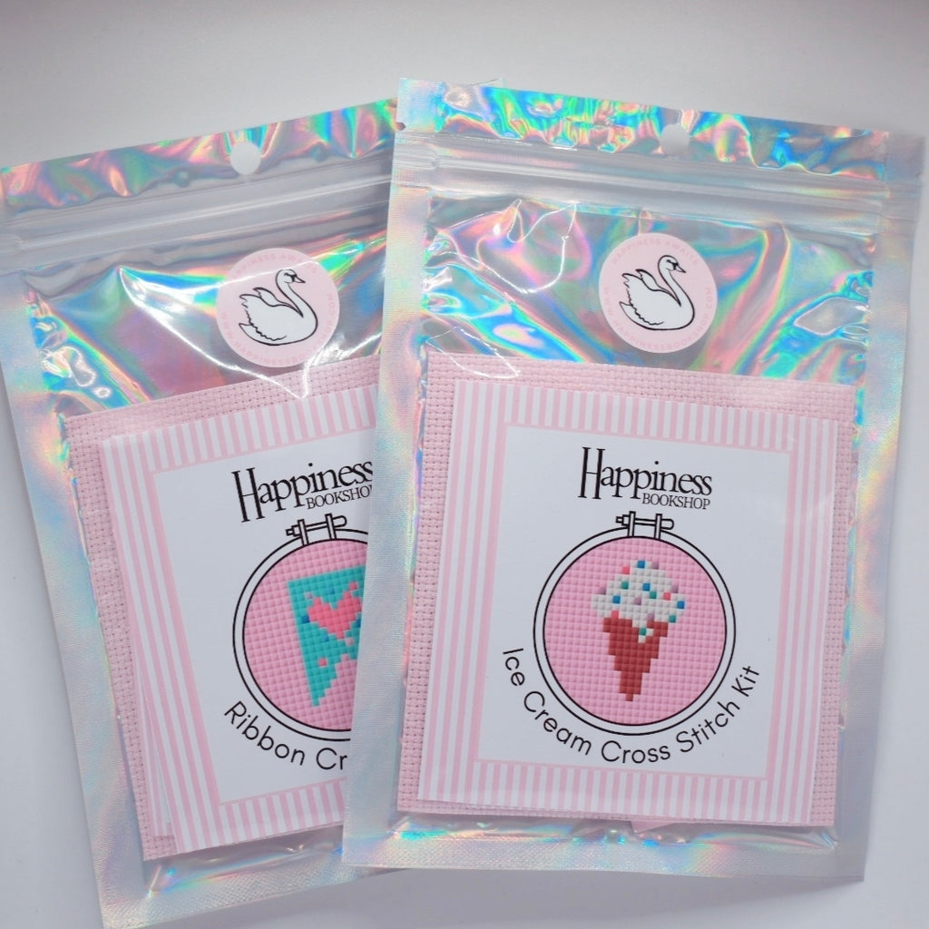 Ice Cream Cross Stitch Kit