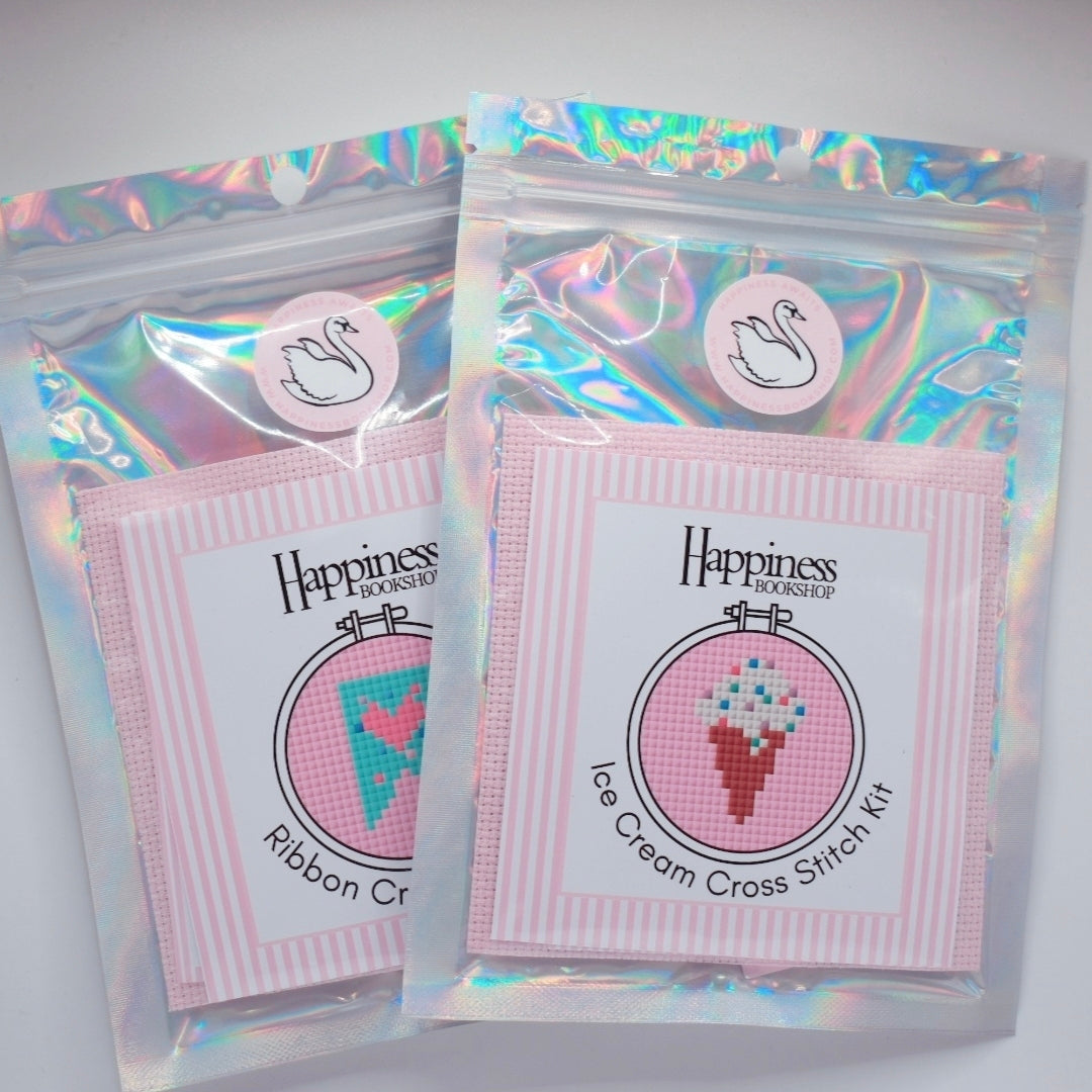 Ice Cream Cross Stitch Kit