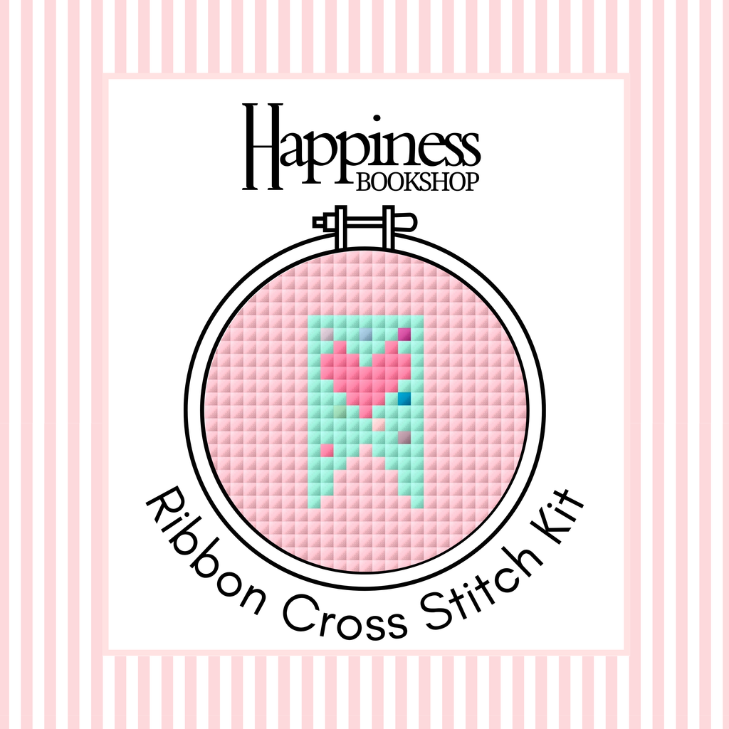 Ribbon Cross Stitch Kit