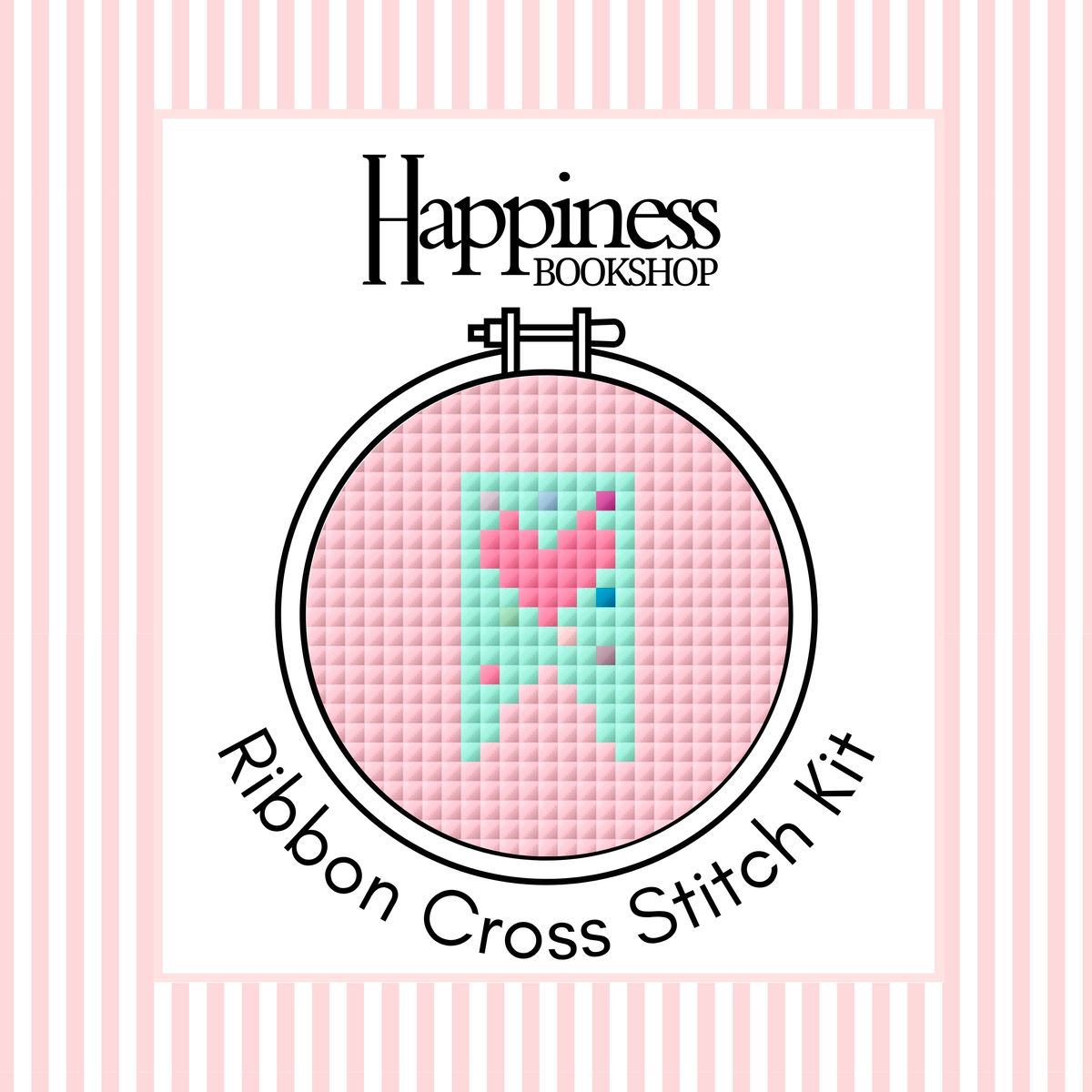 Ribbon Cross Stitch Kit