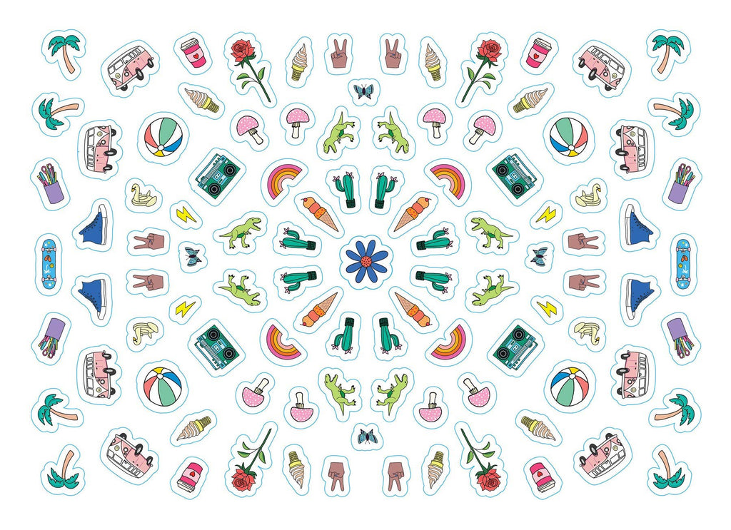 So. Many. Stickers. 1,000-Piece Puzzle