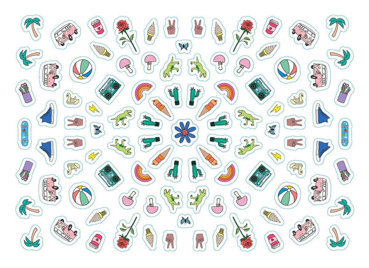 So. Many. Stickers. 1,000-Piece Puzzle