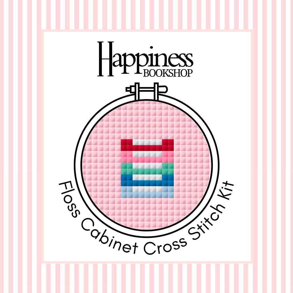 Floss Cabinet Cross Stitch Kit