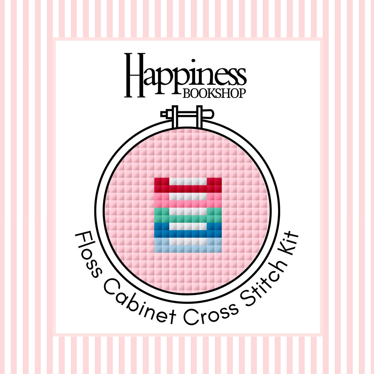 Floss Cabinet Cross Stitch Kit