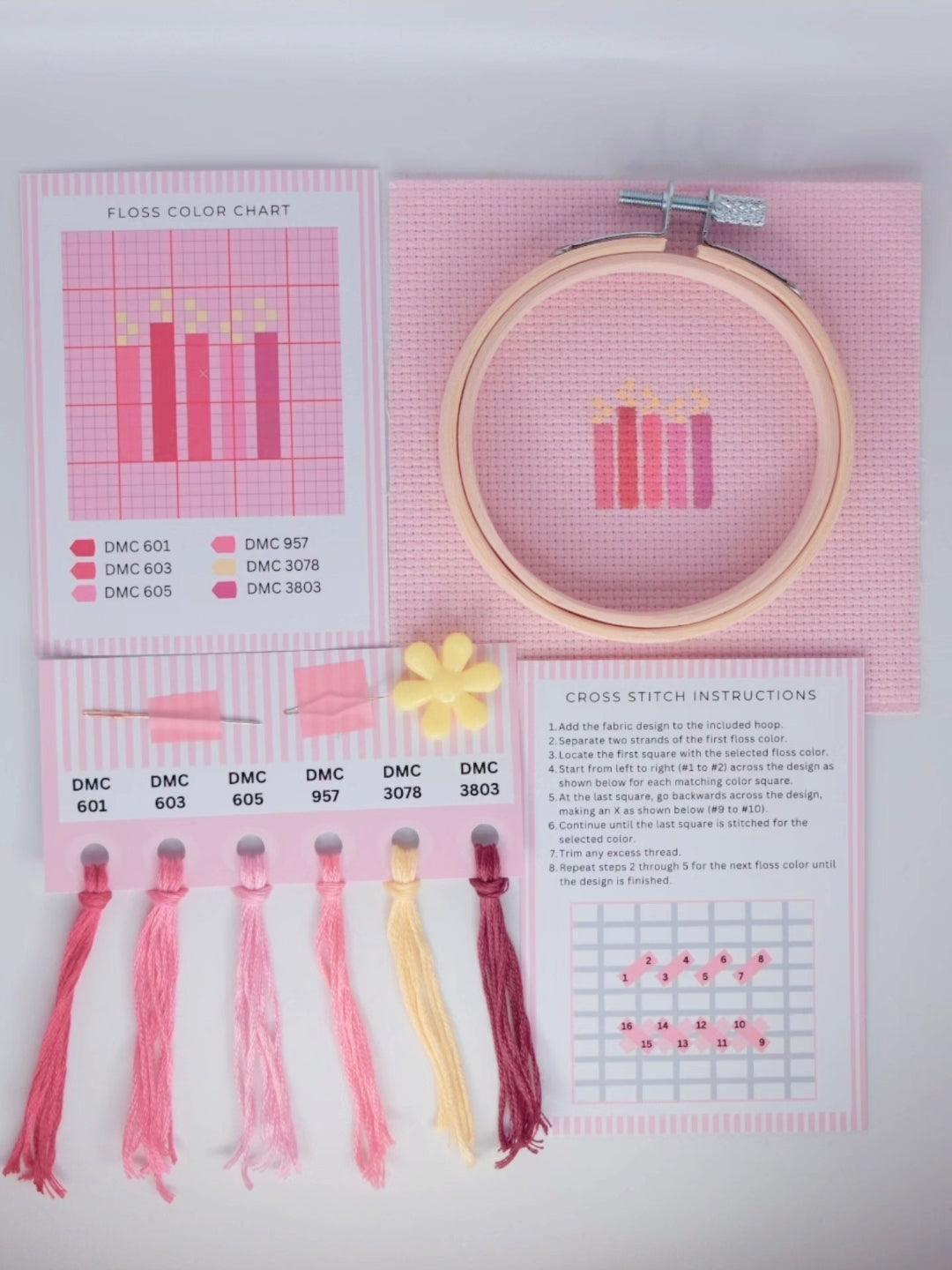 Candles Cross Stitch Kit
