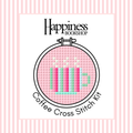 Coffee Cup Cross Stitch Kit