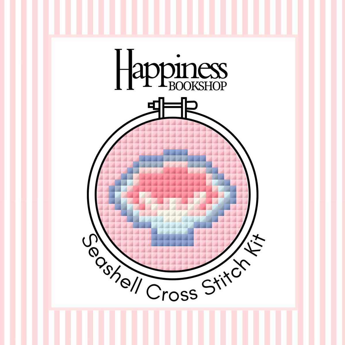 Seashell Cross Stitch Kit
