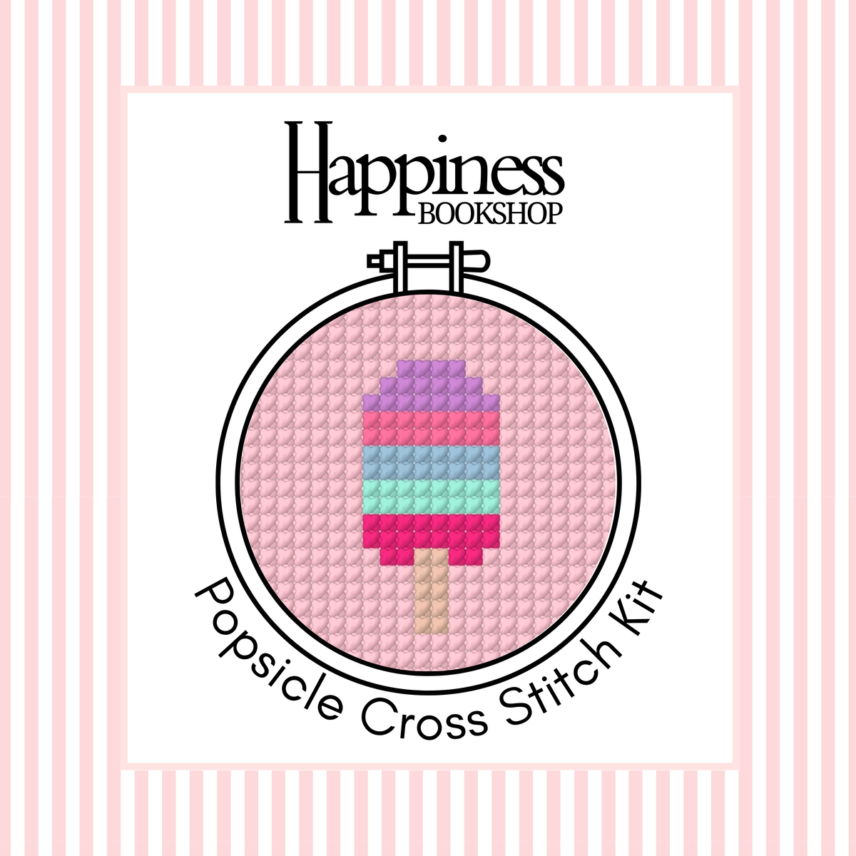 Popsicle Cross Stitch Kit